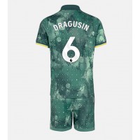 Tottenham Hotspur Radu Dragusin #6 Fußballbekleidung 3rd trikot Kinder 2024-25 Kurzarm (+ kurze hosen)